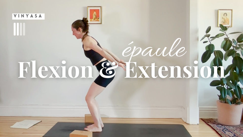 Vinyasa ~ Flexion & Extension de l'épaule